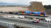 El reactor de IMPSA pasó con éxito los dos puentes y ya arribó a la refinería de YPF