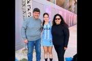 Tita Pérez presente en la concentración Sub 19 de Las Leoncitas en Santiago del Estero