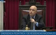 Hospital Garrahan: por amplia mayoría, el Senado convirtió en ley emergencia pediátrica por un año