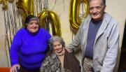 Doña María Juliana cumplió 100 años y aseguró: “Me encuentro muy bien, por eso me siento como si tuviera 50