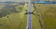 Presentan las obras de la nueva bajada de la Autopista La Plata-Buenos Aires en City Bell