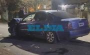 Choque, trompo y milagro en La Plata