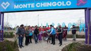 Julián Álvarez y Leandro Decuzzi inauguraron el nuevo Polideportivo Municipal Monte Chingolo 