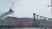Tragedia en China: colapsó un puente en construcción y registran al menos 12 muertos