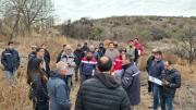 San Rafael: empresas constructoras visitaron la zona donde se ejecutará la modernización de un importante canal de riego