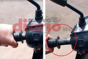 Motociclista precavido vale por dos: Mirá, para los pícaros (Video)