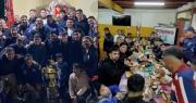 Fe y devoción: el plantel campeón de la Liga Albardón-Angaco le cumplió a la Difunta Correa