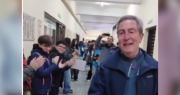 La emotiva despedida a un querido docente de la Escuela Industrial