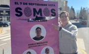 Que sigan rompiendo banners, vamos a pintar la ciudad de rosa
