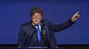 Milei evitó hablar del escándalo de los audios en discapacidad y lanzó un mensaje a Kicillof