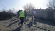 Fuerte operativo de asistencia animal tras incendio: 4 perros con cuadros respiratorios