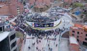 Alcaldía de La Paz inaugura la avenida Apumalla que cuenta con una vía de cuatro carriles
