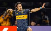 Cavani y Merentiel terminaron con la sequía goleadora
