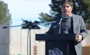 Kicillof visitó Bahía Blanca y destacó avances en obras hidráulicas, de salud y educación
