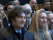 Javier Milei se mostró con Karina, evitó hablar de los audios de las presuntas coimas y le advirtió al Congreso: No importa cuánto daño me quieran hacer
