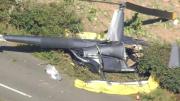 Tres muertos y un herido por la caída de un helicóptero en una isla de Reino Unido: qué se sabe