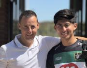Miguelito ya está en Santa Cruz y visita el Proyecto Bolivia 2022