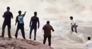 VIDEO IMPACTANTE: Youtuber estaba grabando un video cerca de una cascada, creció la corriente y todo terminó en tragedia