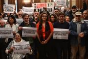 Biasi tras rechazar su procesamiento por antisemitismo: Estoy orgullosa de ser enemiga de los que defienden un genocidio