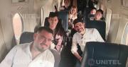 UNITEL acompaña al gobernador en su vuelo de regreso a Santa Cruz