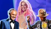 El inesperado escenario en el que Karol G hará historia junto a Pharrell Williams y Andrea Bocelli