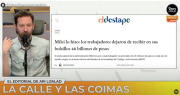 (VIDEO) La calle rechaza a Milei y obstruye la campaña