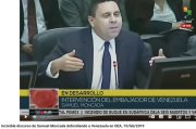 (VIDEO) Increíble discurso de Samuel Moncada defendiendo a Venezuela en OEA, el 15/feb/2019