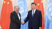 Putin, Xi y Modri, juntos en China