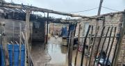 Por riesgo de derrumbe, dos familias debieron ser evacuadas en Médano de Oro