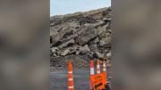 El cerro de Neuquén que dejó atrapada a una familia en 2023, sufrió un nuevo derrumbe: no hubo heridos, pero piden precaución