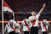 River le ganó 2-0 a San Martín de San Juan y es puntero del Torneo Clausura