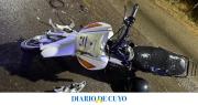 Giró en ‘U’ sin percatarse que detrás venía un motociclista y casi provocó una desgracia