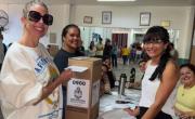Virginia Gallardo, vedette y candidata libertaria, tras votar en Corrientes: Tenemos la oportunidad de elegir el futuro