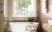 Barato y estético: le tendencia en decoración de baños que deja atrás al porcelanato y los azulejos