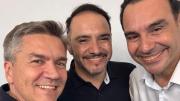 Los gobernadores radicales festejaron la victoria contundente de Valdés en Corrientes