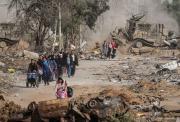 El 80 por ciento de la ciudad de Gaza destruida por ataques israelíes