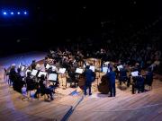 De la mano de Haydn, Mozart y Beethoven, el Ensamble Concentus BA brilló en el Palacio Libertad y luchó contra la tormenta de Santa Rosa