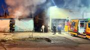 Un incendio en una casa dejó a su dueño con quemaduras en el 70% del cuerpo