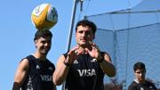 Con Rodrigo Isgró y Juan González, Los Pumas iniciaron la semana pensando en Australia