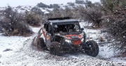 En fotos: caminos embarrados, lluvia y agua nieve, así pasó el Rally Raid Argentino por San Juan