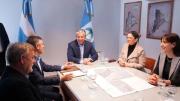 Rolando Figueroa anunció el puente que evitará que Rincón de los Sauces quede aislado