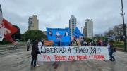 Lo detuvieron para decirle a la sociedad que no proteste