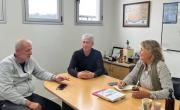 Tandil: el Municipio y Uthgra acuerdan capacitaciones y encuentros para el último cuatrimestre
