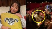 EN VIDEO: 'La Chilindrina' se cayó en las escaleras de un teatro y dejó preocupados a sus fanáticos