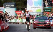 Australiano Vine logra nueva victoria en la Vuelta y Vingegaard recupera el maillot rojo de líder