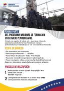 UNES Abiertas las inscripciones para formar parte del nuevo Servicio Penitenciario venezolano (+Requisitos)