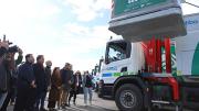 Gaido presentó el nuevo servicio de recolección de basura de Neuquén: así es la moderna flota