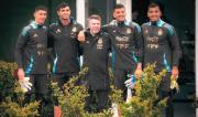 José Castelau, el arquero de 16 años del Real Madrid que se entrenó con la Selección