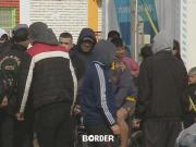 Militantes libertarios y kirchneristas se enfrentaron afuera del club donde hablará Milei: un detenido
