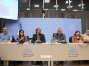 La oposición se juntó ante la denuncia a periodistas